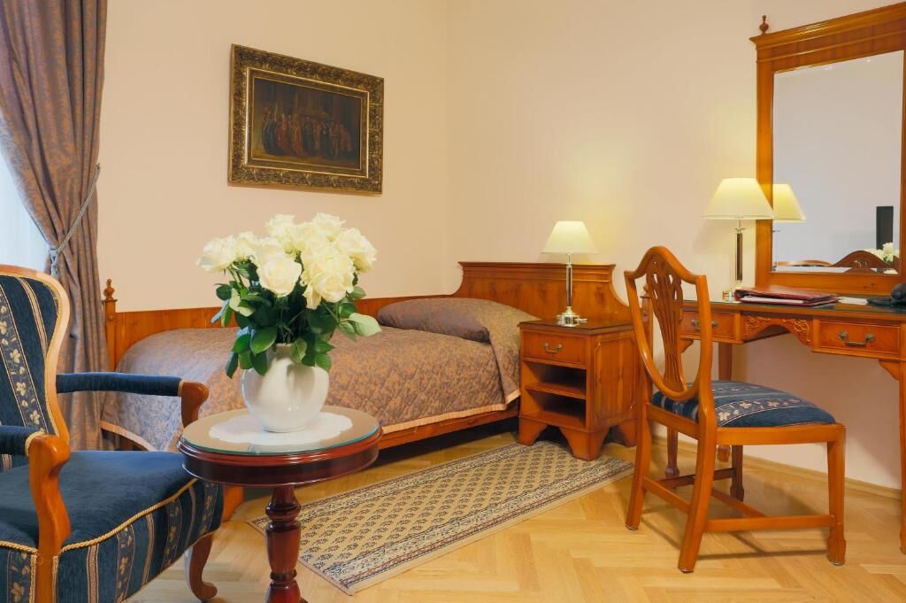 Standardní jednolůžkový pokoj at Bristol Vila Tereza, Karlovy Vary